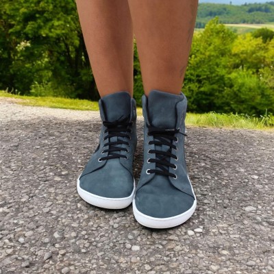 Zapa 2.0 Animal. Deportiva barefoot botín de piel natural by Blandy's