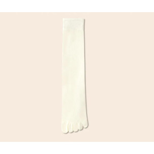 Calcetines de dedos altos de algodón natural Blandy's