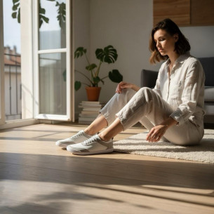 Jan 2.0 White/Grey ( New...