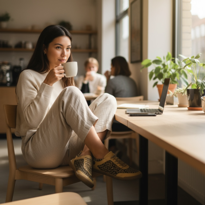 JAN Deportiva Barefoot y Blandy's Animal print Must